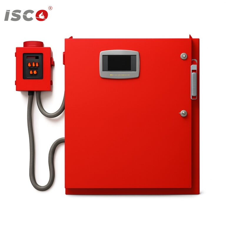 Fire Control Panel Red