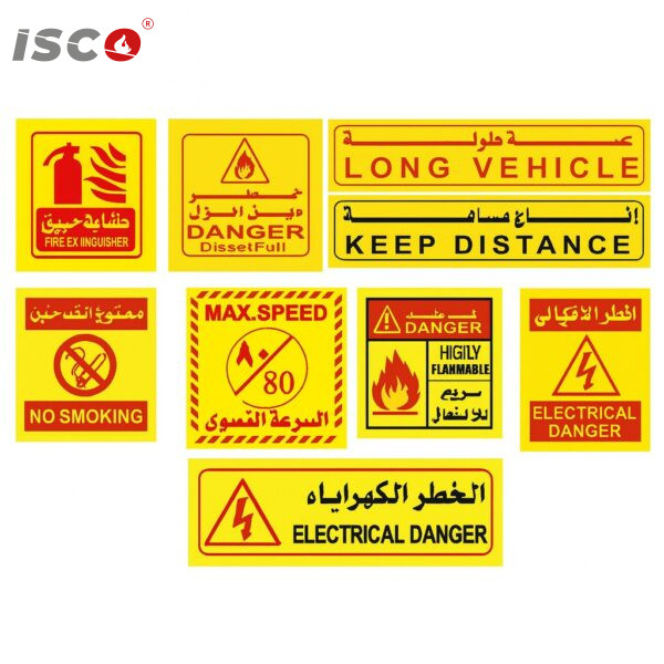 safety signs set