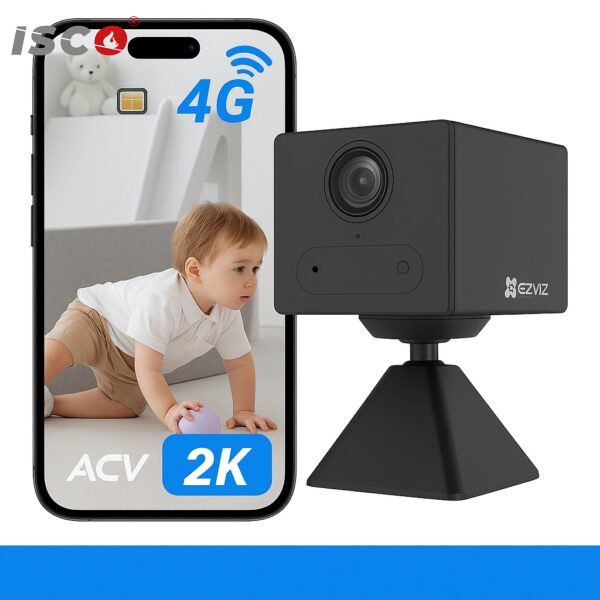 EZVIZ 2K 4G Security Camera