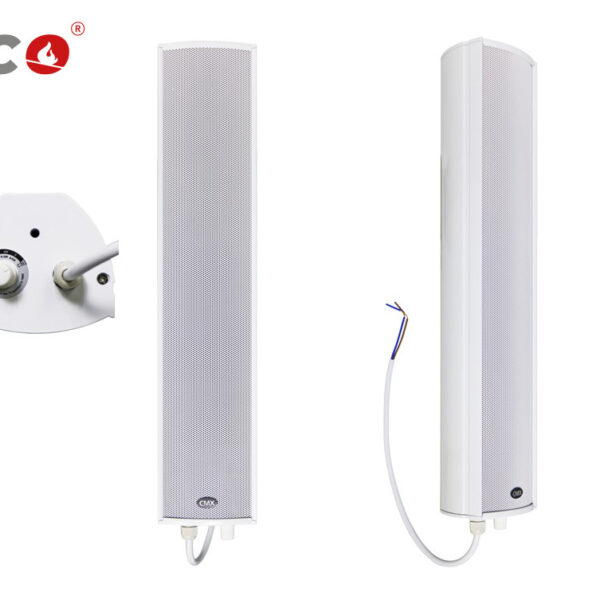 20W Waterproof ColumnSpeaker 20W white