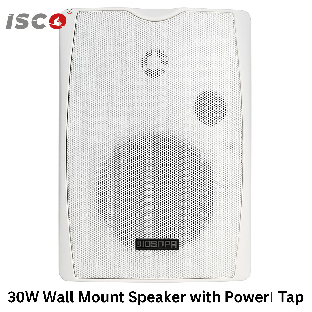 30W WallSpeaker White PowerTap 30W WallSpeaker White PowerTap