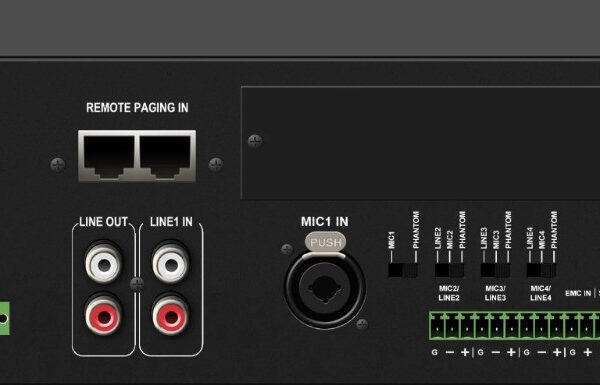 DSPPA DMA6650U Rear View Digital Mixer Amplifier