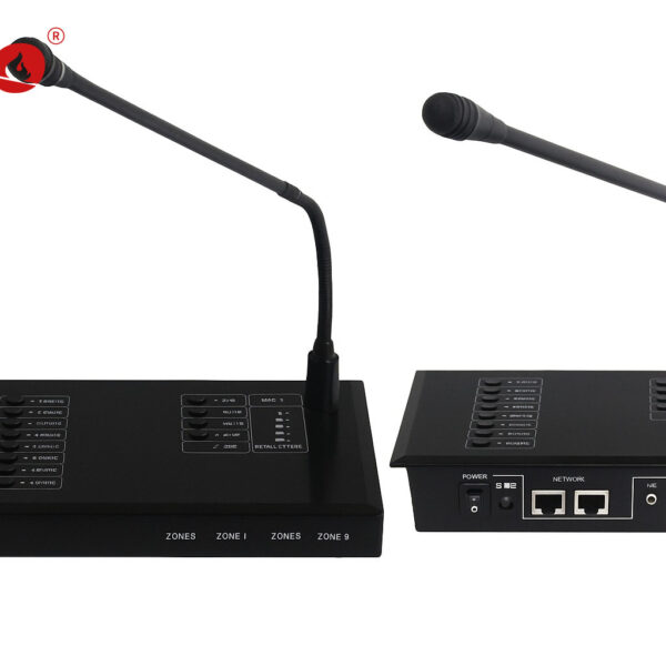 DSPPA MAG808R 8 Zones Remote Paging Microphone Front View