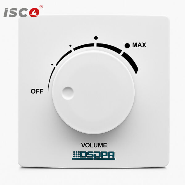 DSPPA WH 1II Wall Mount Volume Controller Front View