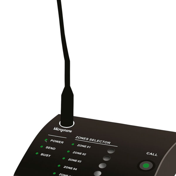 PA RemotePagingMic 8Zones model1