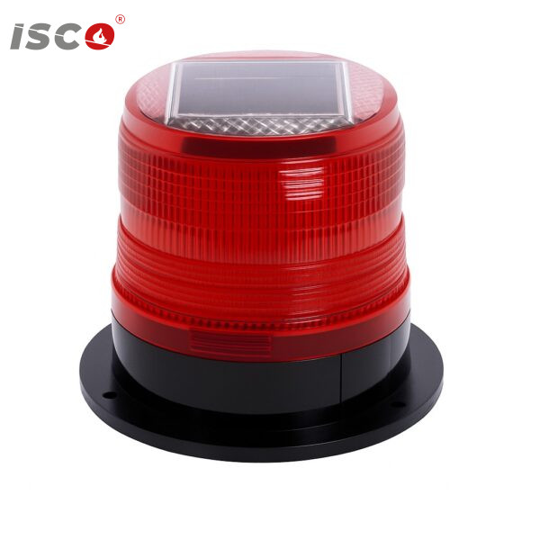 solar warning light red