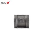 black steel coupling fitting