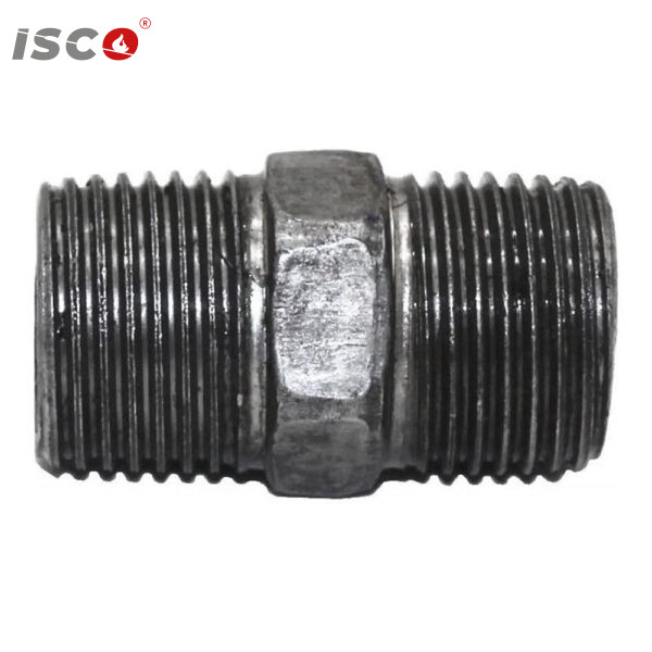 black steel nipple fitting