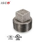 black steel plug fitting