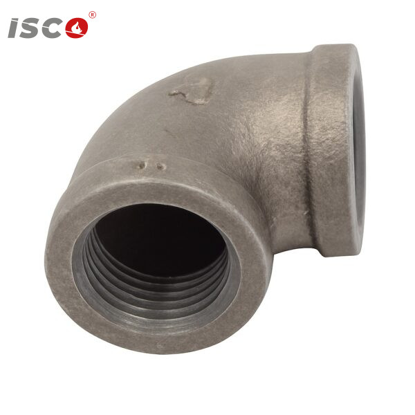steel threaded elbow 90deg fitting