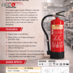 FIRE EXTINGUISHER LPCB WET CHE MICAL 6LTR CEASEFIRE