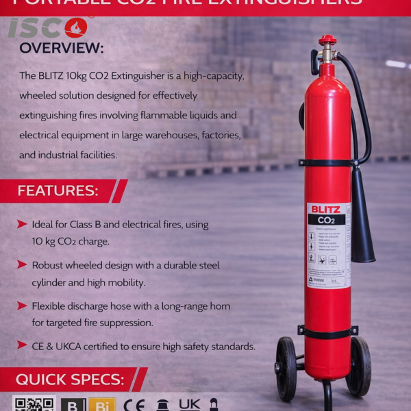 طفاية الحريق BLITZ 10KG (BZ 10 CO)