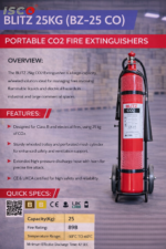 طفاية الحريق BLITZ 25KG (BZ 25 CO)