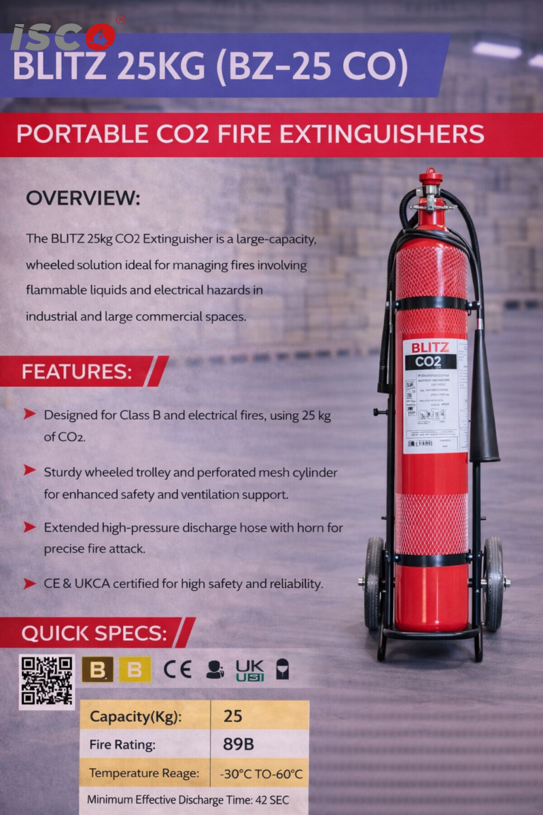 طفاية الحريق BLITZ 25KG (BZ 25 CO)