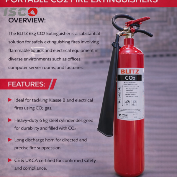 طفاية الحريق BLITZ 6KG (BZ 6 CO)