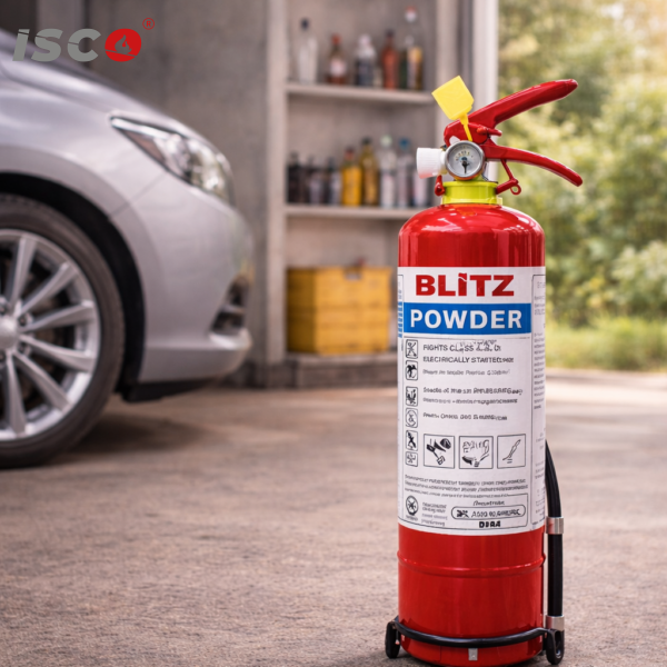 طفاية الحريق BLITZ سعة 2 كجم (موديل BZ 2 KG ABC P)
