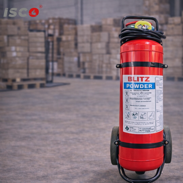 طفاية الحريق BLITZ سعة 25 كجم ( موديل BZ 25 KG ABC P)