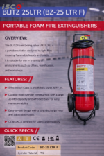 طفاية الحريق BLITZ سعة 25 لتر رغوة (موديل BZ 25 LTR F)