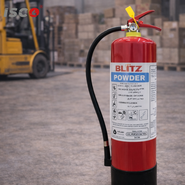 طفاية الحريق BLITZ سعة 4.5 كجم (موديل BZ 4.5 KG ABC P)