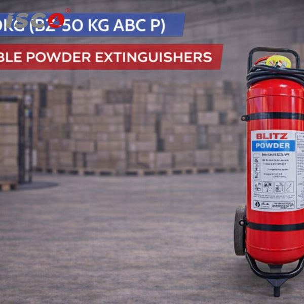 طفاية الحريق BLITZ سعة 50 كجم (موديل BZ 50 KG ABC P)