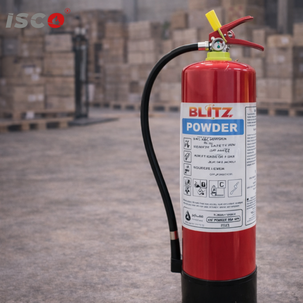 طفاية الحريق BLITZ سعة 6 كجم (موديل B Z 6 KG ABC P)