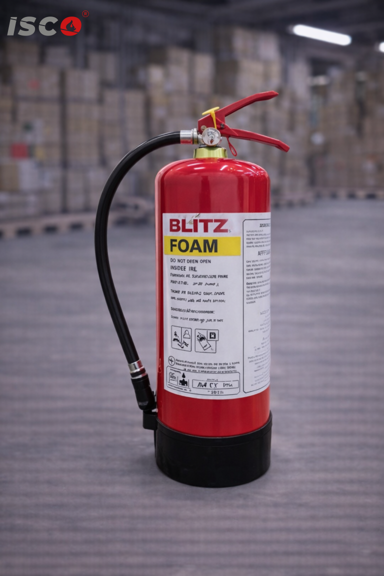 طفاية الحريق BLITZ سعة 6 لتر رغوة (موديل BZ 6 LTR F)