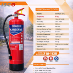 طفاية حريق DCP 6 كجم 40% MAP K ANSERVE