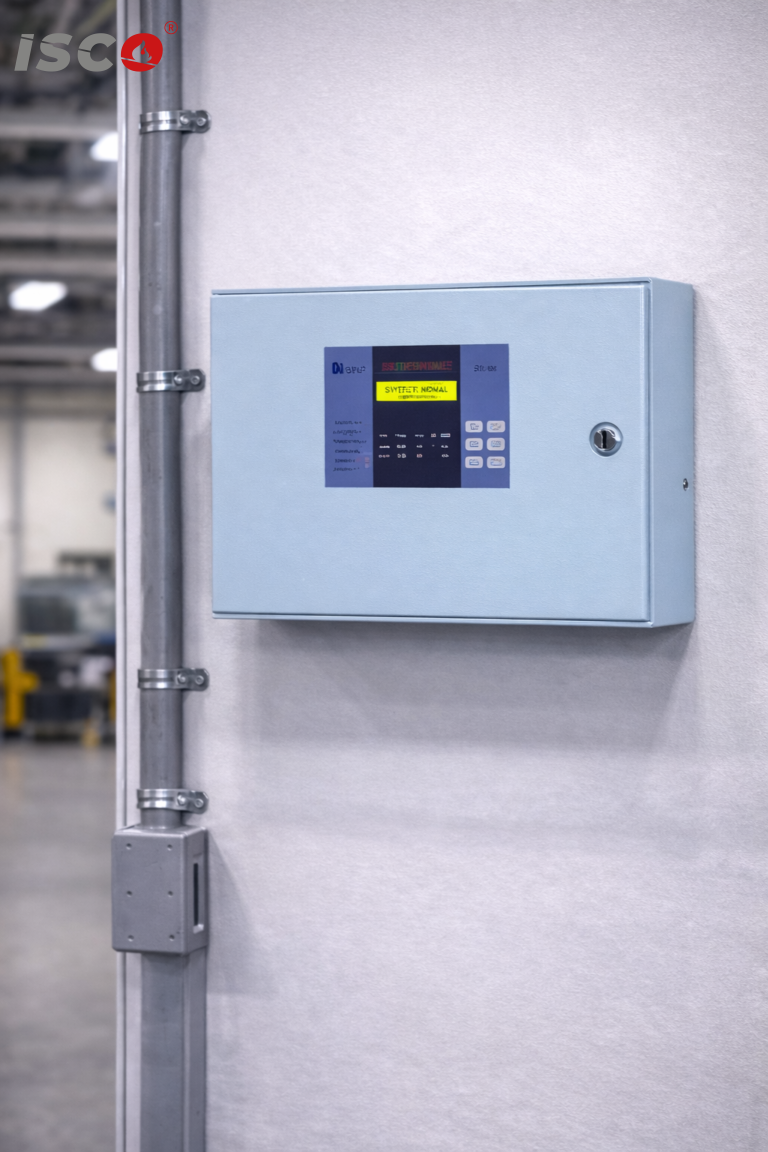 لوحة إنذار الحريق التقليدية ذات المنطقتين (2 Zones Conventional Panel)