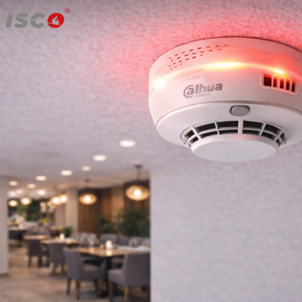 DHI HY C133 كاشف دخان كهروضوئي تقليدي من داهوا