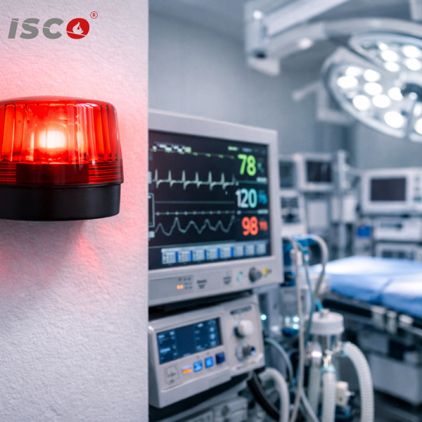 DHI HY C155 صافرة إنذار تقليدية مدمجة مع وميض ضوئي وقاعدة (Conventional Strobe Sounder with Base) 