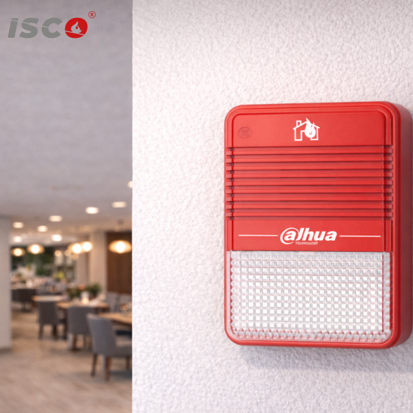 جرس إنذار تقليدية مدمجة مع وميض ضوئي DHI HY C151