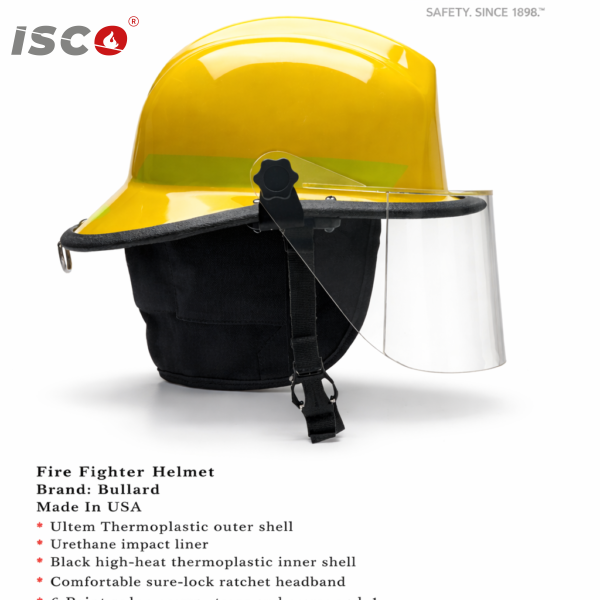 خوذة رجال الإطفاء من العلامة التجارية Bullard