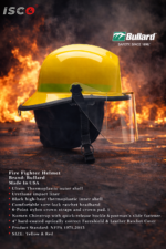 خوذة رجال الإطفاء من العلامة التجارية Bullard