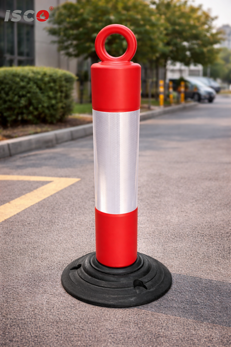 عمود حاجز مروري مرن (Flexible Bollard)