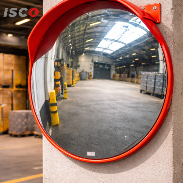 مرآة أمان محدبة دائرية (Convex Mirror)